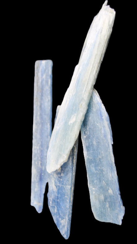 Natural Blue Kyanite blade crystals 20-24g in sunlight - Rocks and Things Store