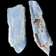 Natural Blue Kyanite two blade crystals 29-31g in sunlight - Rocks and Things Store