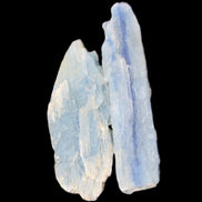 Natural Blue Kyanite two blade crystals 29-31g in sunlight - Rocks and Things Store
