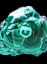 Silicified Malachite Chrysocolla slice 125*104*16mm 470g in sunlight - Rocks and Things Store
