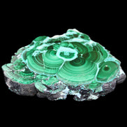 Silicified Malachite Chrysocolla slice 125*104*16mm 470g in sunlight - Rocks and Things Store