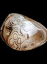 Crazy Lace Sardonyx Agate 36*22*18mm 37g in sunlight - Rocks and Things Store