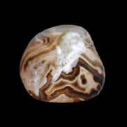 Crazy Lace Sardonyx Agate 36*22*18mm 37g in sunlight - Rocks and Things Store