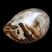 Crazy Lace Sardonyx Agate 36*22*18mm 37g in sunlight - Rocks and Things Store