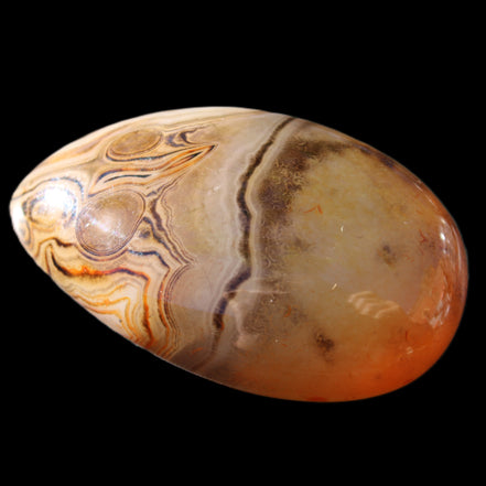 Crazy Lace Agate 55*33*19mm 47g in sunlight - Rocks and Things Store