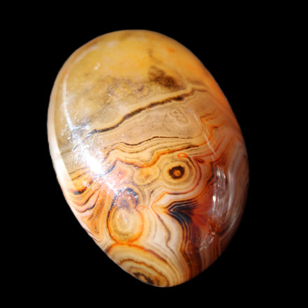 Crazy Lace Agate 55*33*19mm 47g in sunlight - Rocks and Things Store