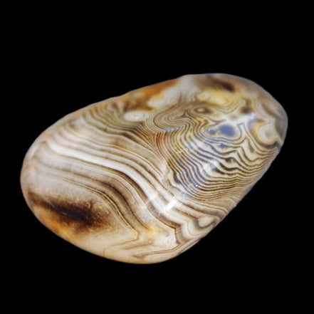 Crazy Lace Agate 41*32*210mm 37g in sunlight - Rocks and Things Store