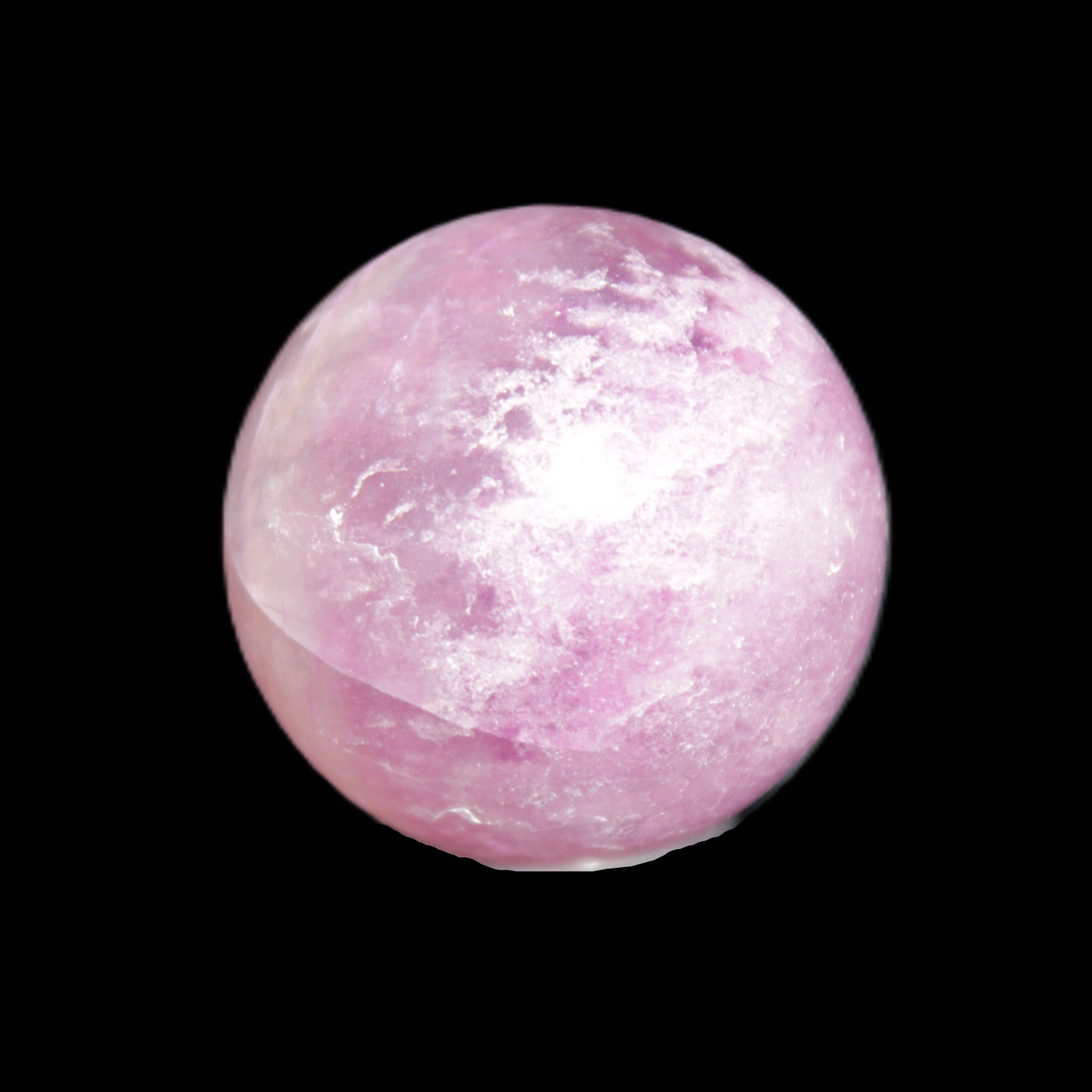 Rainbow Fluorite sphere 29mm 40g in sunlight - Rocks and Things Store