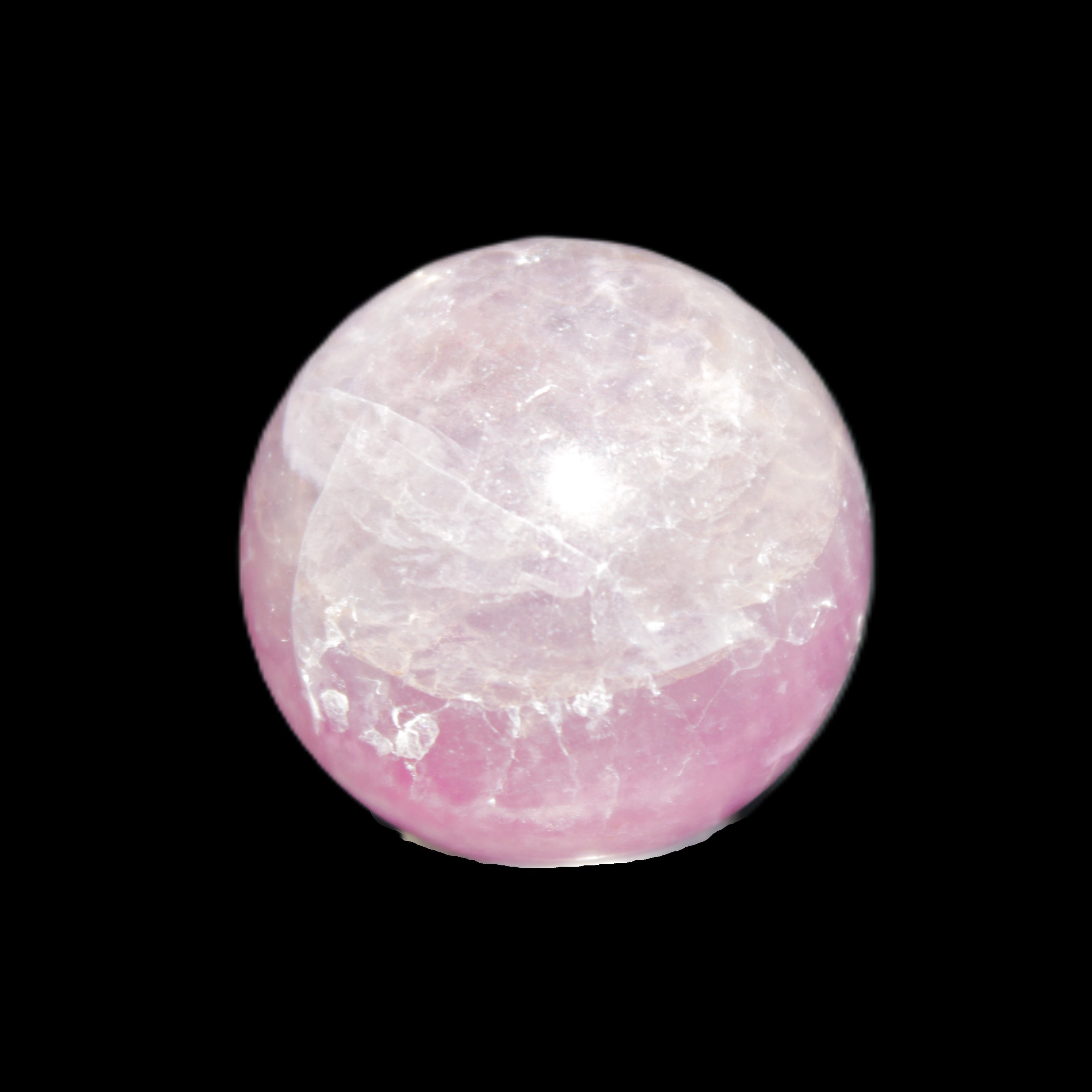 Rainbow Fluorite sphere 29mm 40g in sunlight - Rocks and Things Store