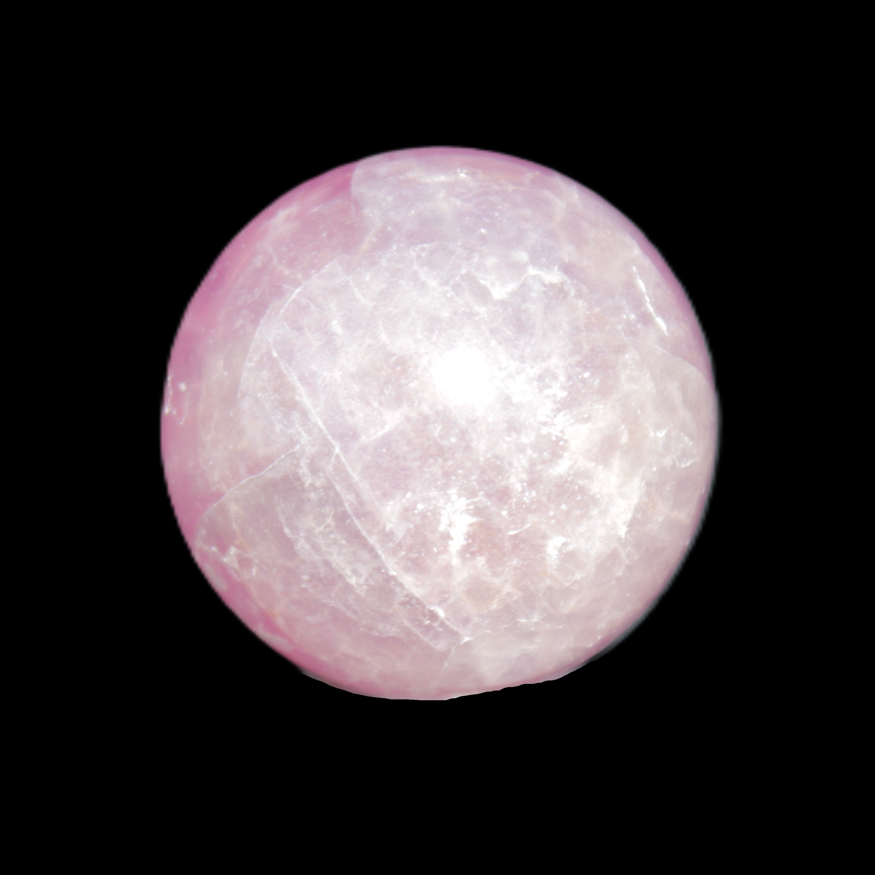 Rainbow Fluorite sphere 29mm 40g in sunlight - Rocks and Things Store