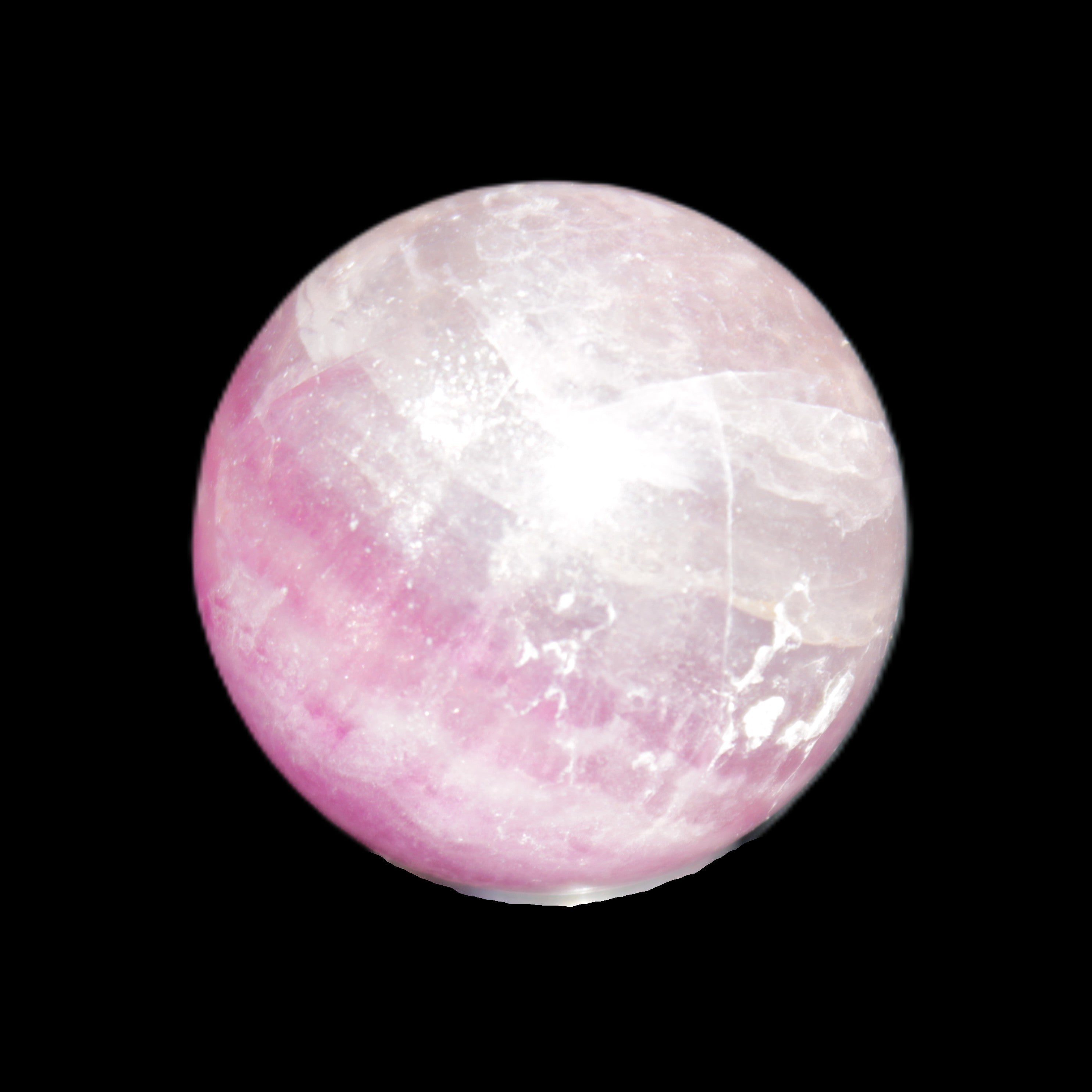 Rainbow Fluorite sphere 29mm 40g in sunlight - Rocks and Things Store