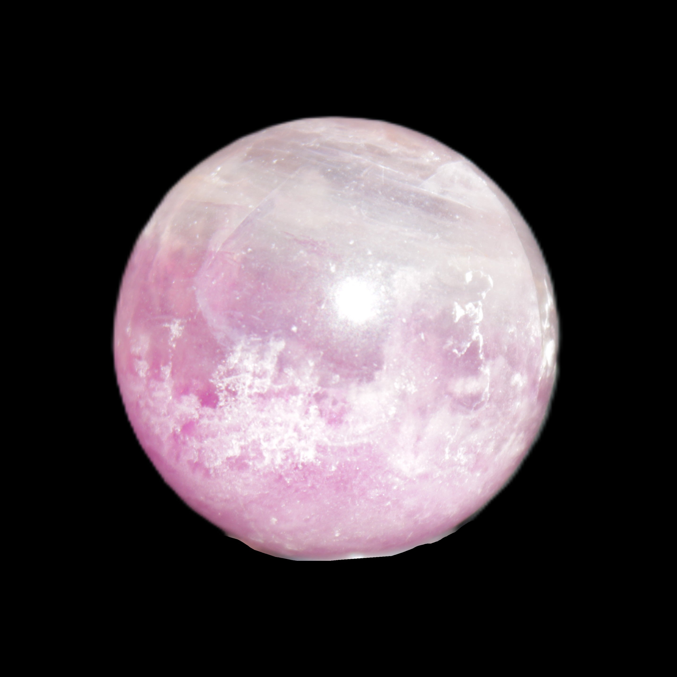 Rainbow Fluorite sphere 29mm 40g in sunlight - Rocks and Things Store