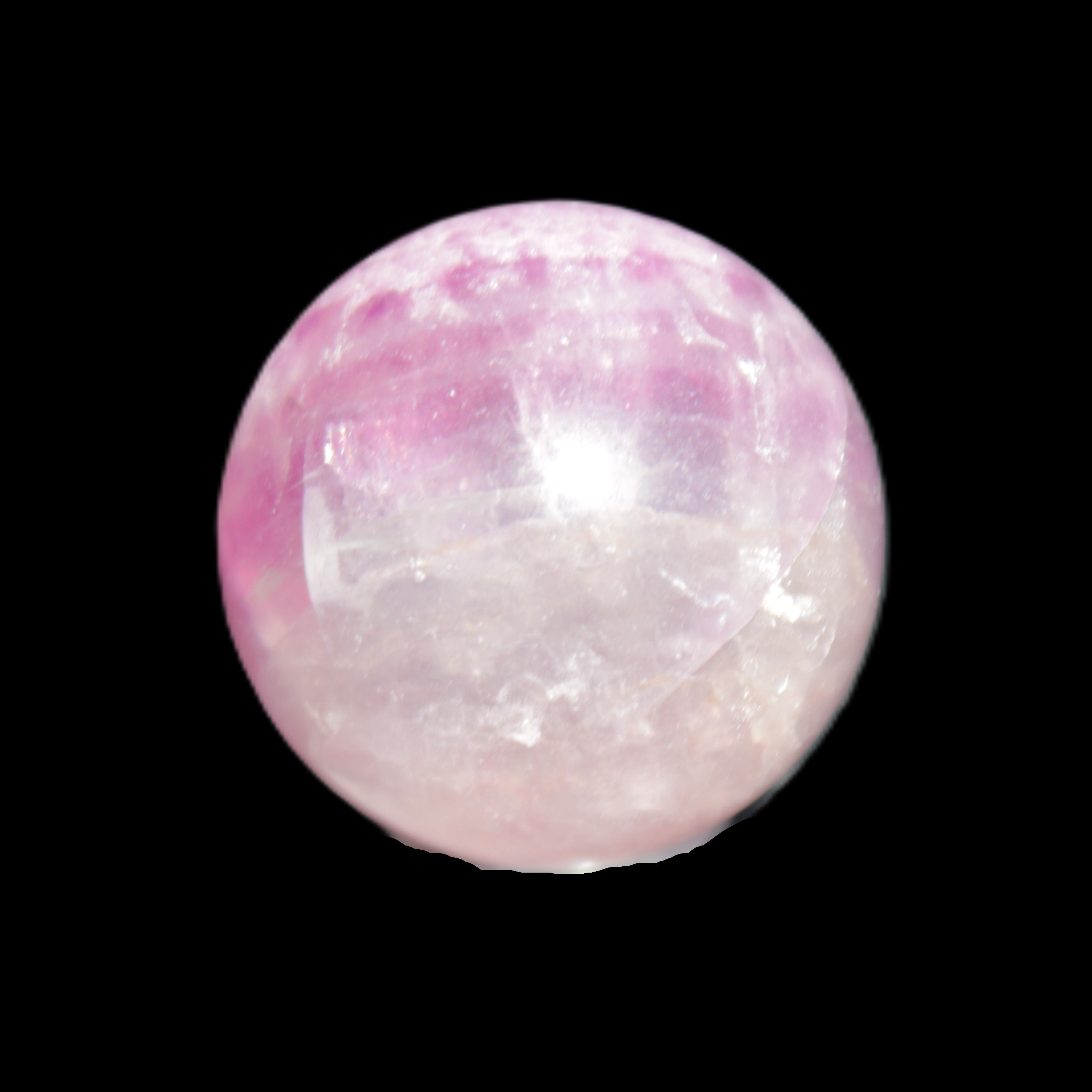 Rainbow Fluorite sphere 29mm 40g in sunlight - Rocks and Things Store