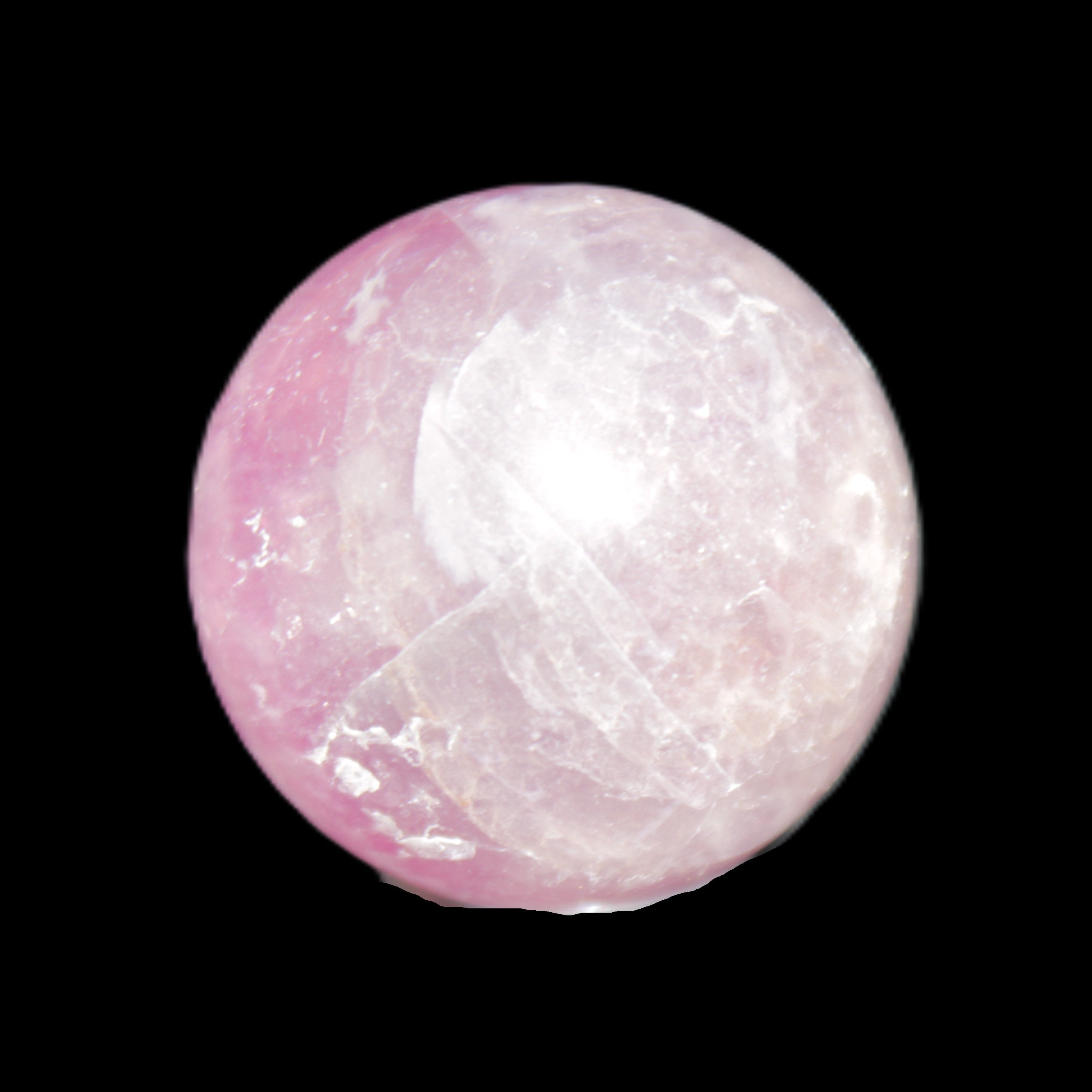 Rainbow Fluorite sphere 29mm 40g in sunlight - Rocks and Things Store