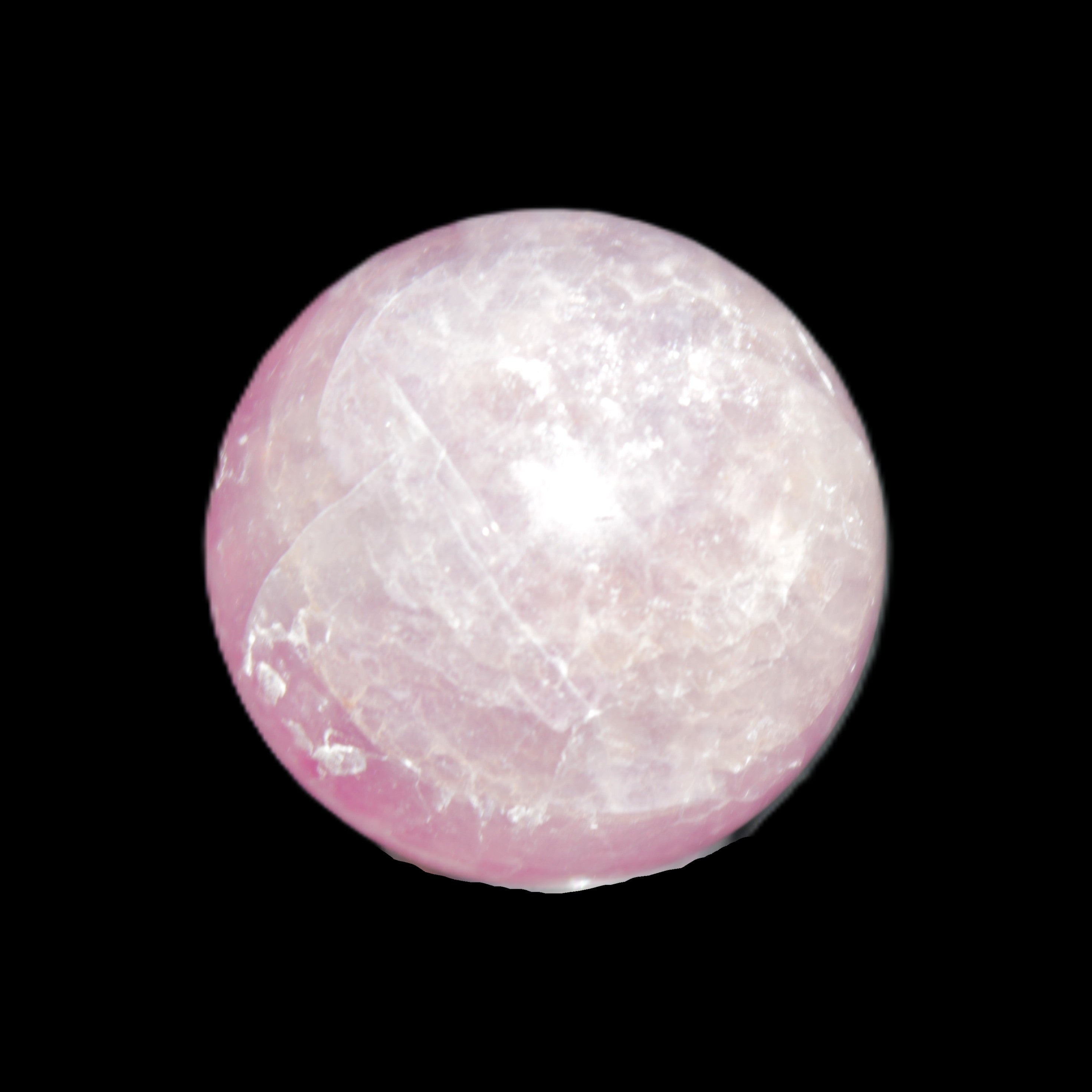 Rainbow Fluorite sphere 29mm 40g in sunlight - Rocks and Things Store