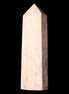 Pink Rhodonite wand 88mm 126g in sunlight - Rocks and Things Store