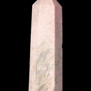 Pink Rhodonite wand 88mm 126g in sunlight - Rocks and Things Store