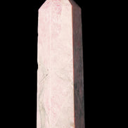 Pink Rhodonite wand 88mm 126g in sunlight - Rocks and Things Store