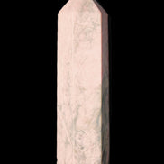 Pink Rhodonite wand 88mm 126g in sunlight - Rocks and Things Store