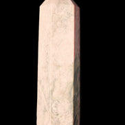 Pink Rhodonite wand 88mm 126g in sunlight - Rocks and Things Store