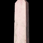 Pink Rhodonite wand 88mm 126g in sunlight - Rocks and Things Store