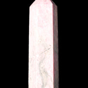 Pink Rhodonite wand 88mm 126g in sunlight - Rocks and Things Store