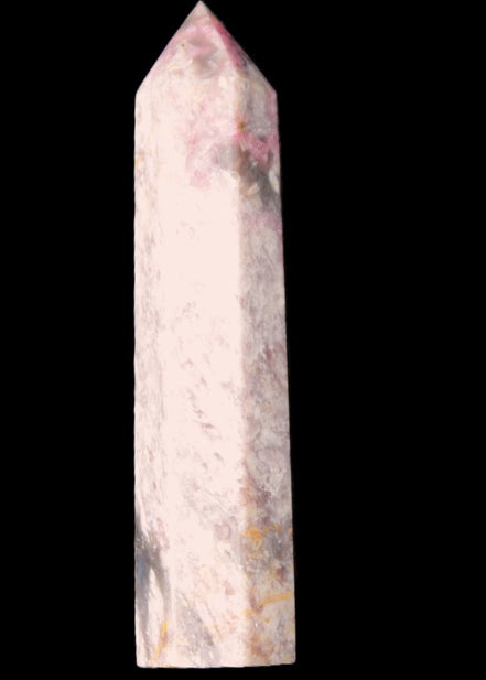 Pink Tourmaline wand 104mm 96g in sunlight - Rocks and Things Store