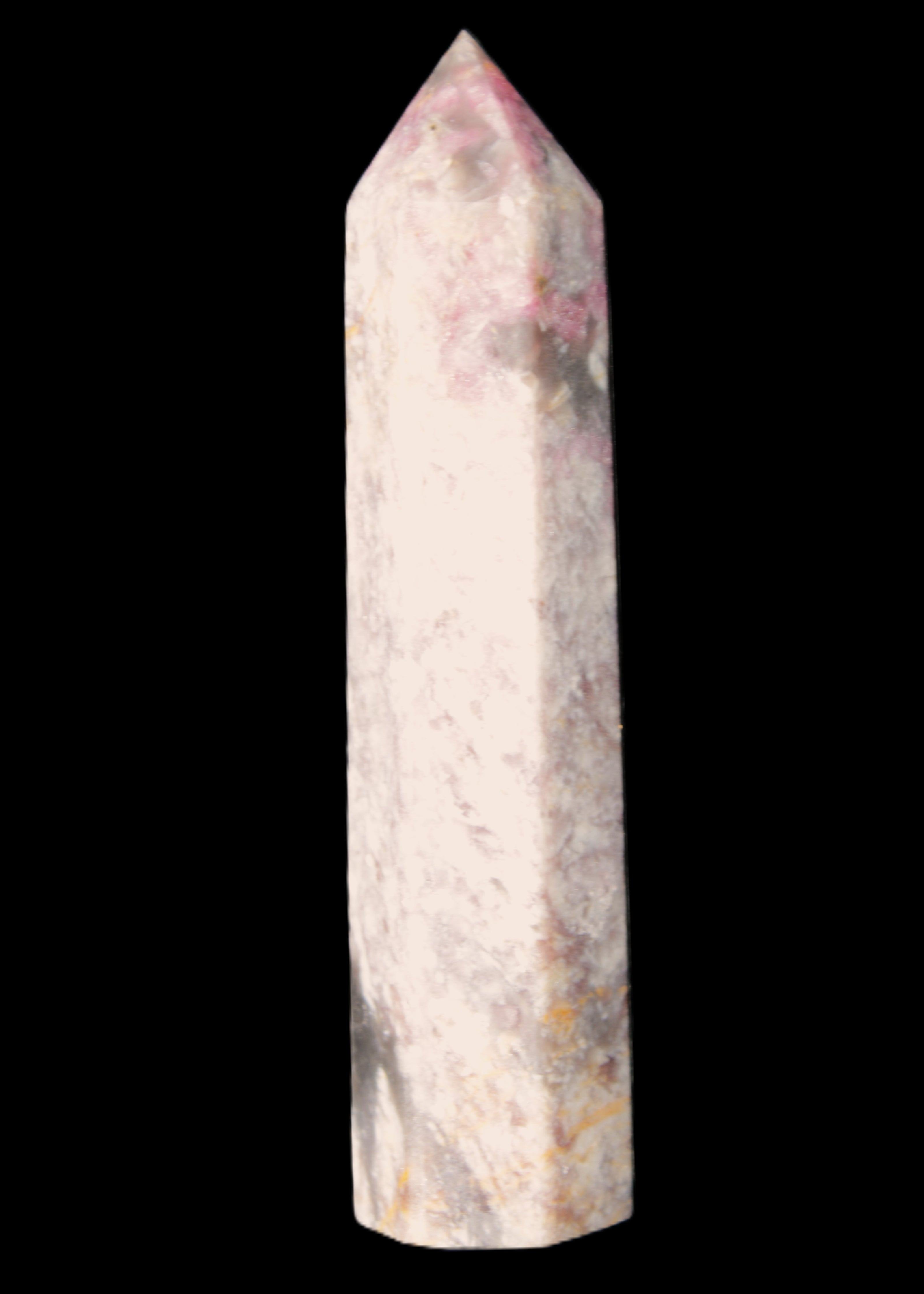 Pink Tourmaline wand 104mm 96g in sunlight - Rocks and Things Store