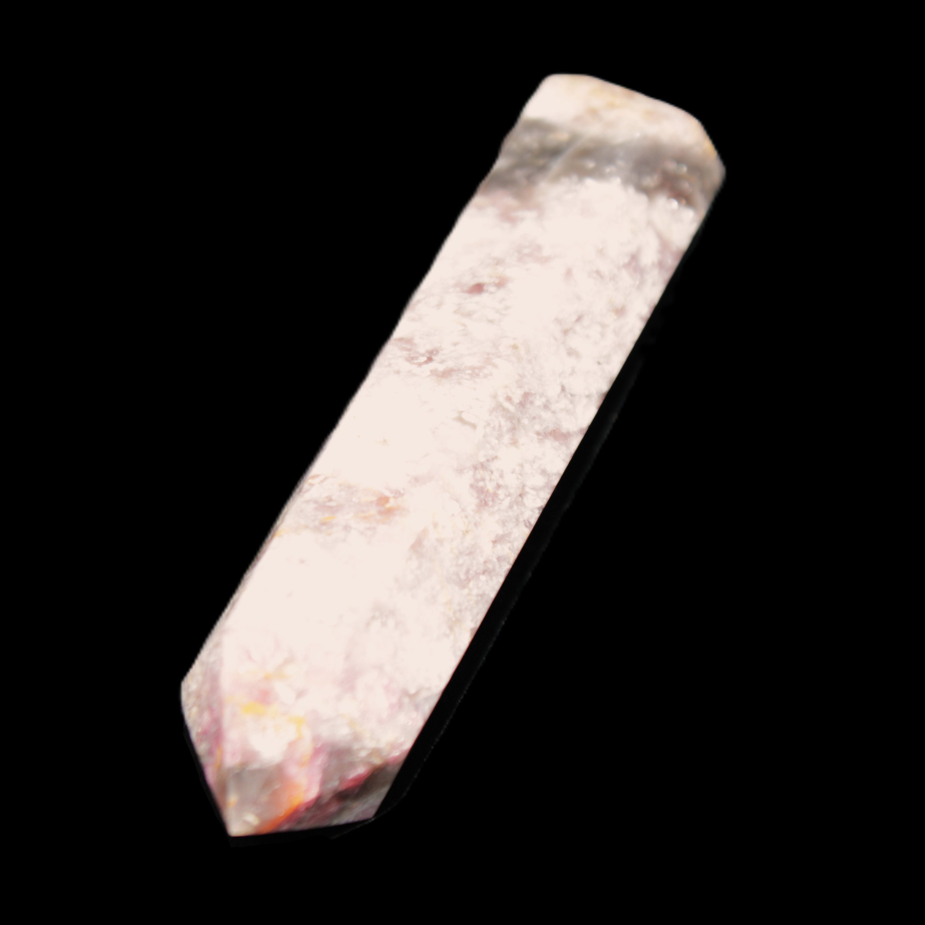 Pink Tourmaline wand 104mm 96g in sunlight - Rocks and Things Store