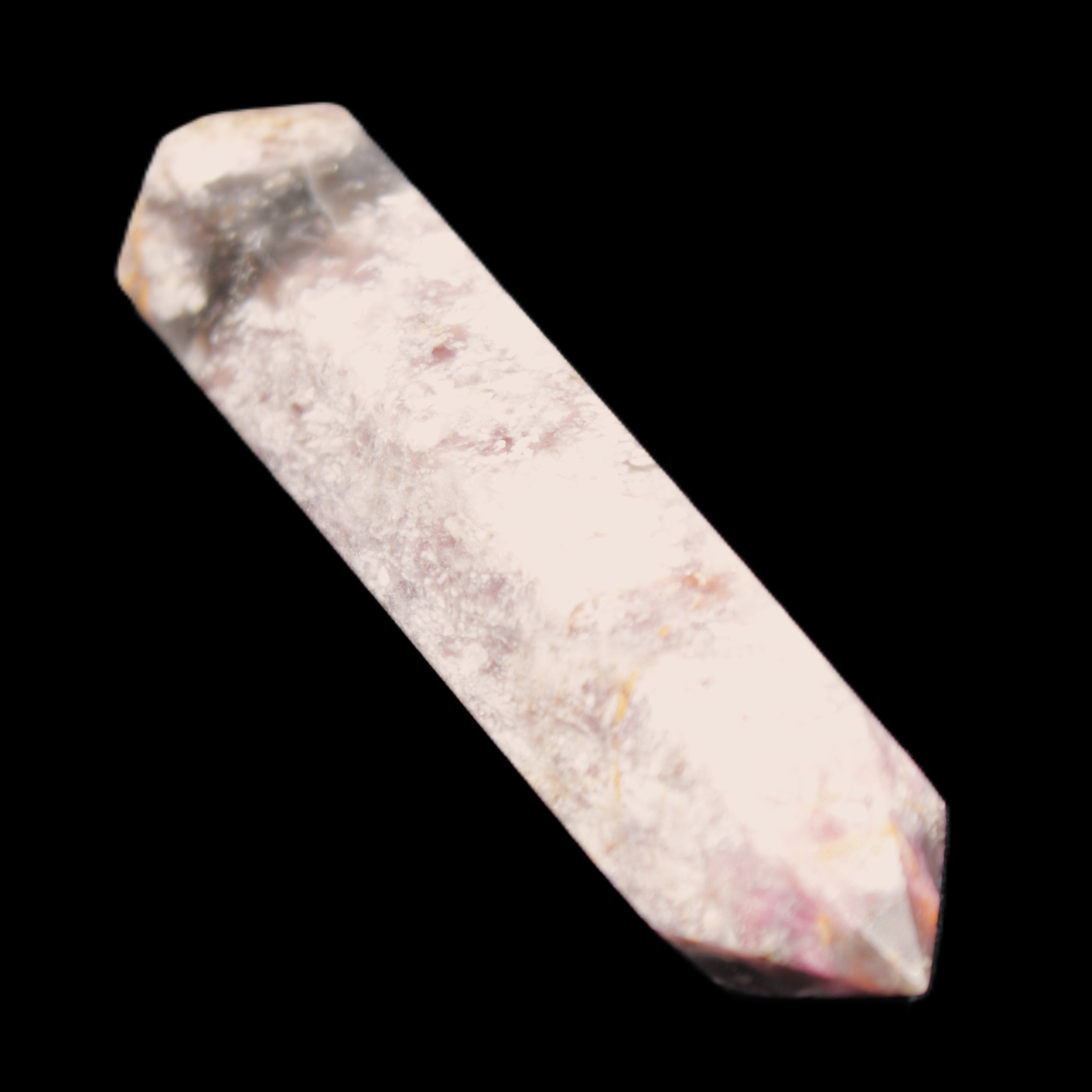 Pink Tourmaline wand 104mm 96g in sunlight - Rocks and Things Store