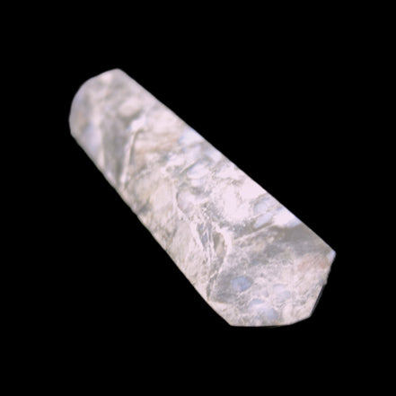 Llanite Que Sera Stone wand 88mm 68g in sunlight - Rocks and Things Store