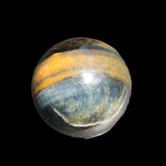 Blue Tigers Eye sphere 32mm 49g in sunlight - Rocks and Things Store
