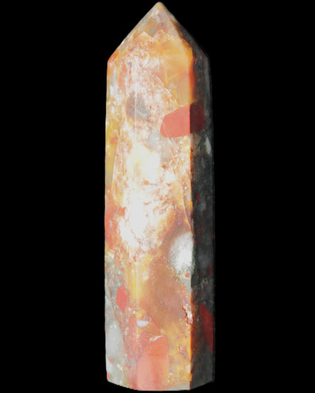 African Bloodstone wand 89mm 90g in sunlight - Rocks and Things Store