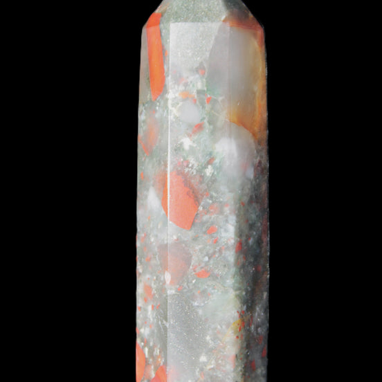 African Bloodstone wand 89mm 90g in sunlight - Rocks and Things Store