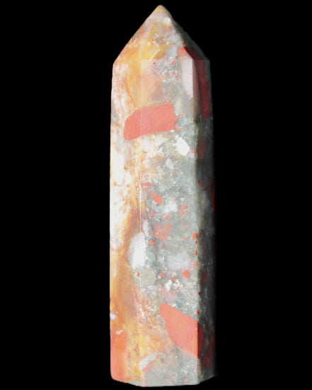 African Bloodstone wand 89mm 90g in sunlight - Rocks and Things Store