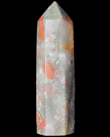 African Bloodstone wand 89mm 90g in sunlight - Rocks and Things Store