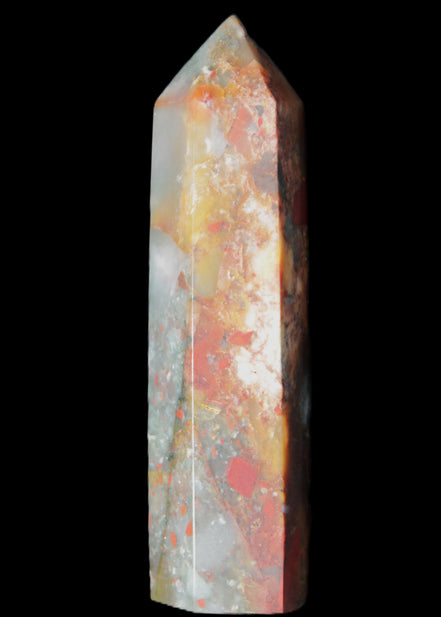 African Bloodstone wand 89mm 90g in sunlight - Rocks and Things Store
