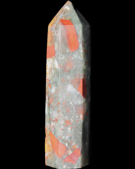 African Bloodstone wand 89mm 90g in sunlight - Rocks and Things Store