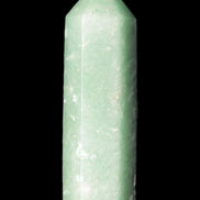 Green Aventurine wand 85mm 87g in sunlight - Rocks and Things Store
