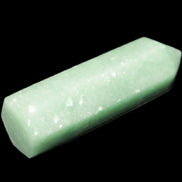 Green Aventurine wand 85mm 87g in sunlight - Rocks and Things Store