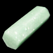 Green Aventurine wand 85mm 87g in sunlight - Rocks and Things Store