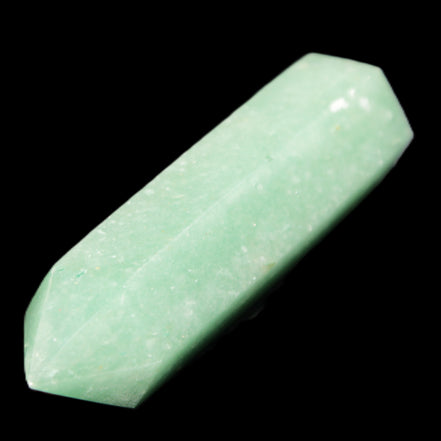 Green Aventurine wand 85mm 87g in sunlight - Rocks and Things Store