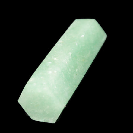 Green Aventurine wand 85mm 87g in sunlight - Rocks and Things Store