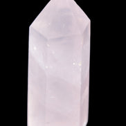 Pink Rose Quartz wand 64mm 60g in sunlight - Rocks and Things Store