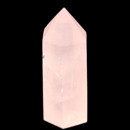 Pink Rose Quartz wand 64mm 60g in sunlight - Rocks and Things Store