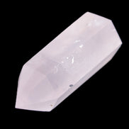 Pink Rose Quartz wand 64mm 60g in sunlight - Rocks and Things Store