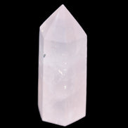 Pink Rose Quartz wand 64mm 60g in sunlight - Rocks and Things Store