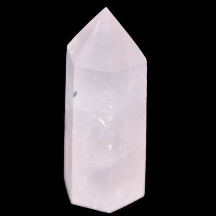 Pink Rose Quartz wand 64mm 60g in sunlight - Rocks and Things Store