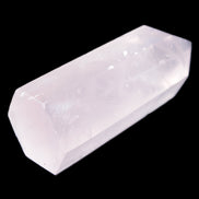 Pink Rose Quartz wand 64mm 60g in sunlight - Rocks and Things Store