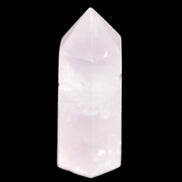 Pink Rose Quartz wand 64mm 60g in sunlight - Rocks and Things Store